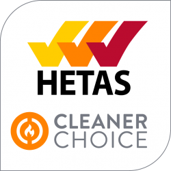 HETAS Cleaner Choice approves stoves with a low emissions level